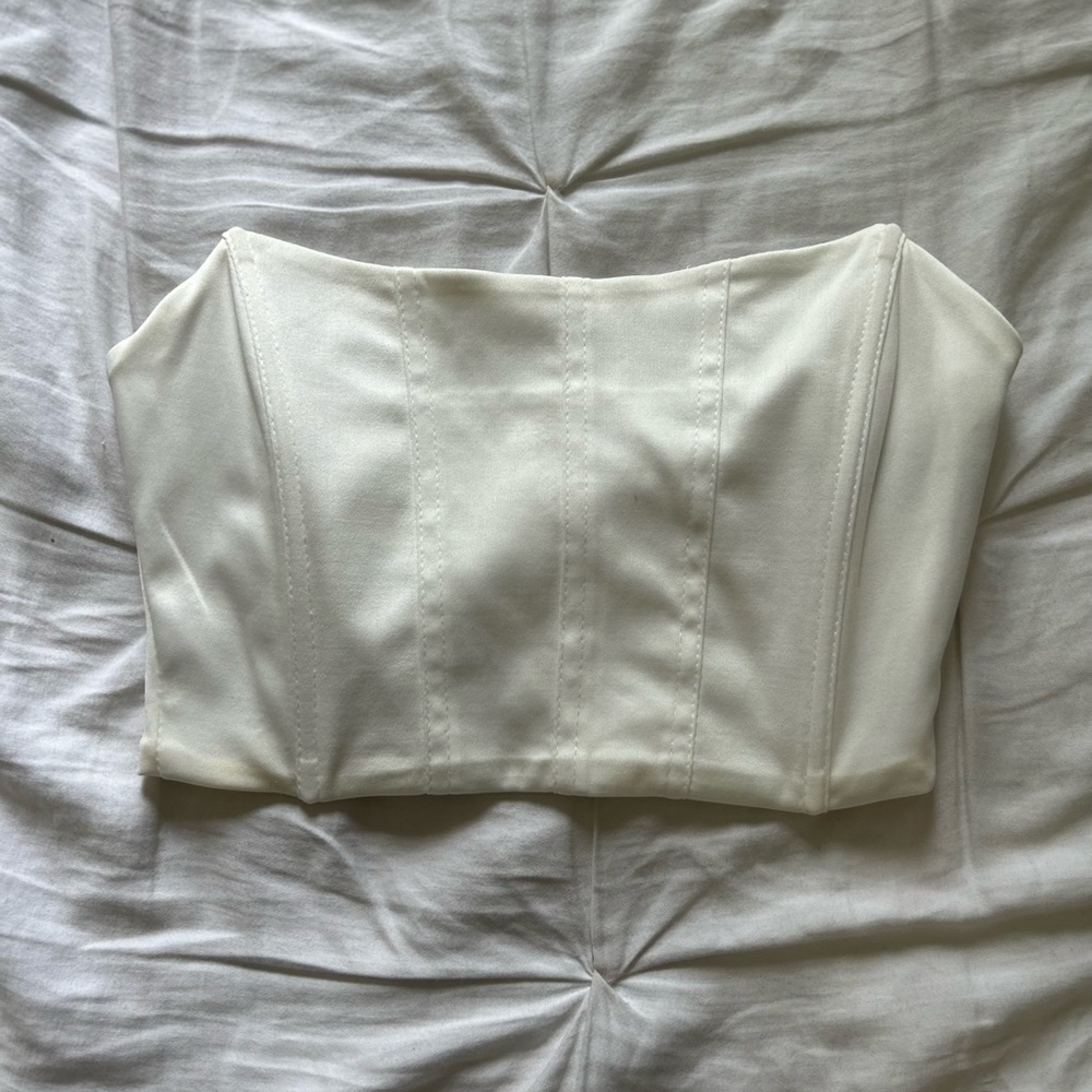 Corset tube top